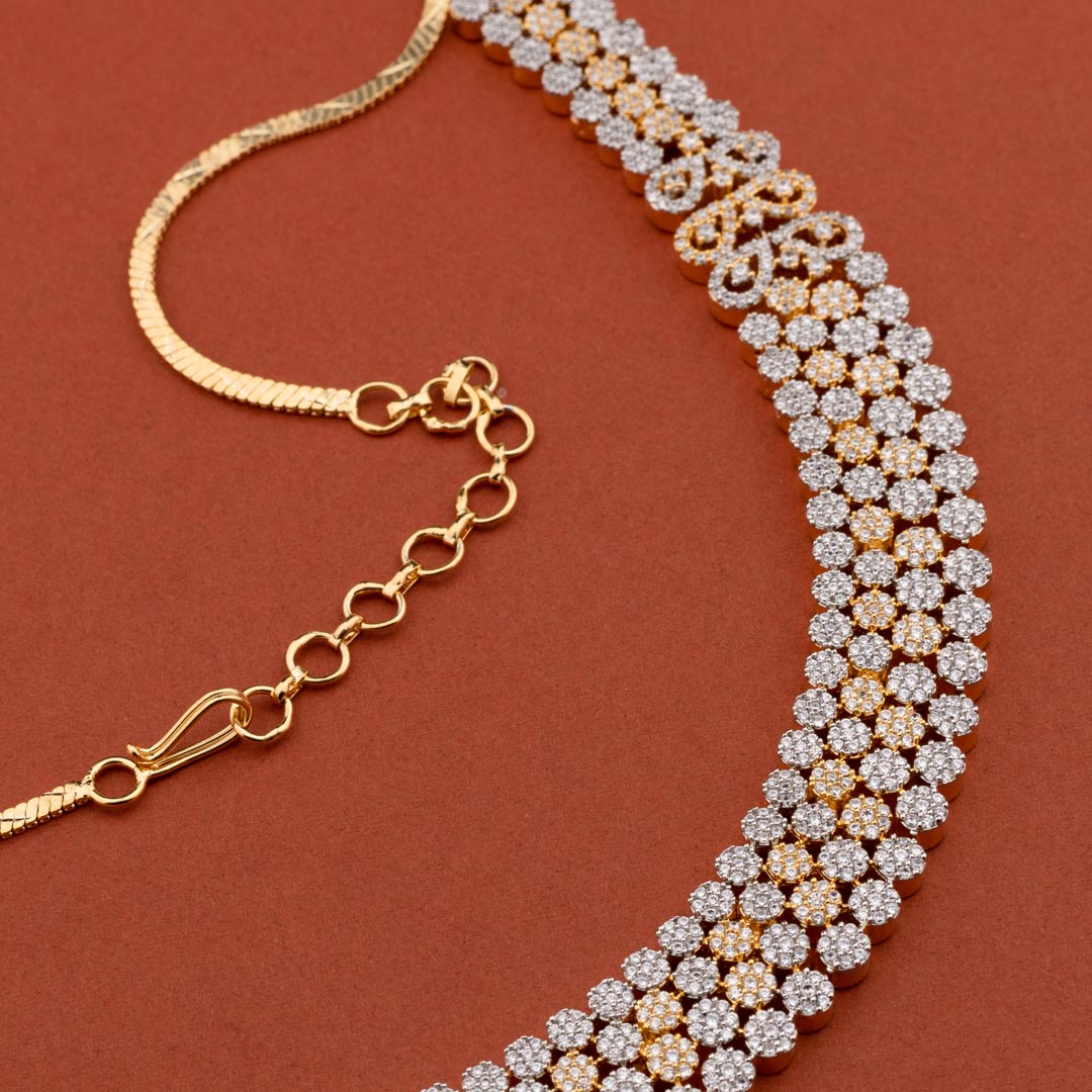 Dainty American Diamond Set – Shri Krishna Pearls