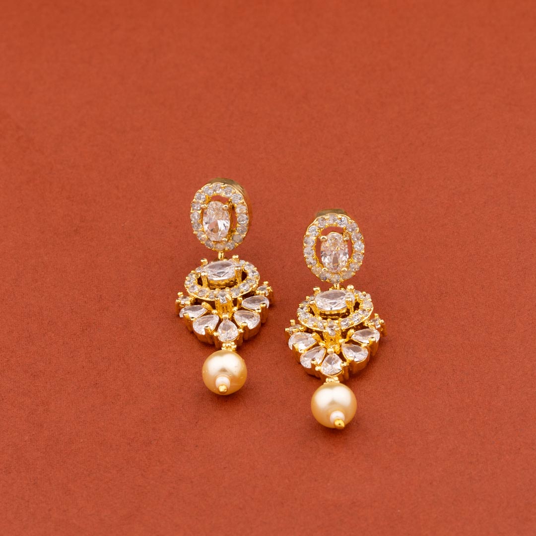 Dazzle American Diamond Set - Shri Krishna Pearls