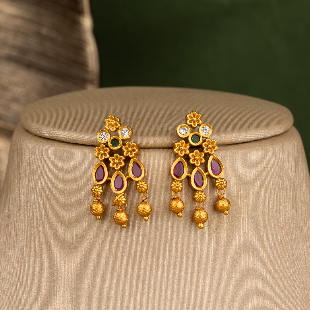 Urvi Antique Set - Shri Krishna Pearls