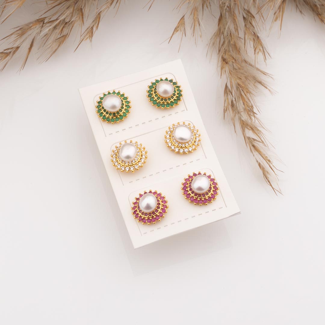 Amazon.com: uniAmbo Handmade Dangle Earring Set for Dates, Party, Holidays,  Gifts (Dangle Combo Set): Clothing, Shoes & Jewelry
